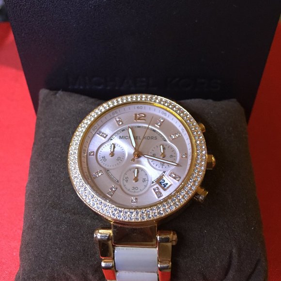 MICHAEL KORS Parker Rose Gold-Tone Watch - Picture 1 of 4